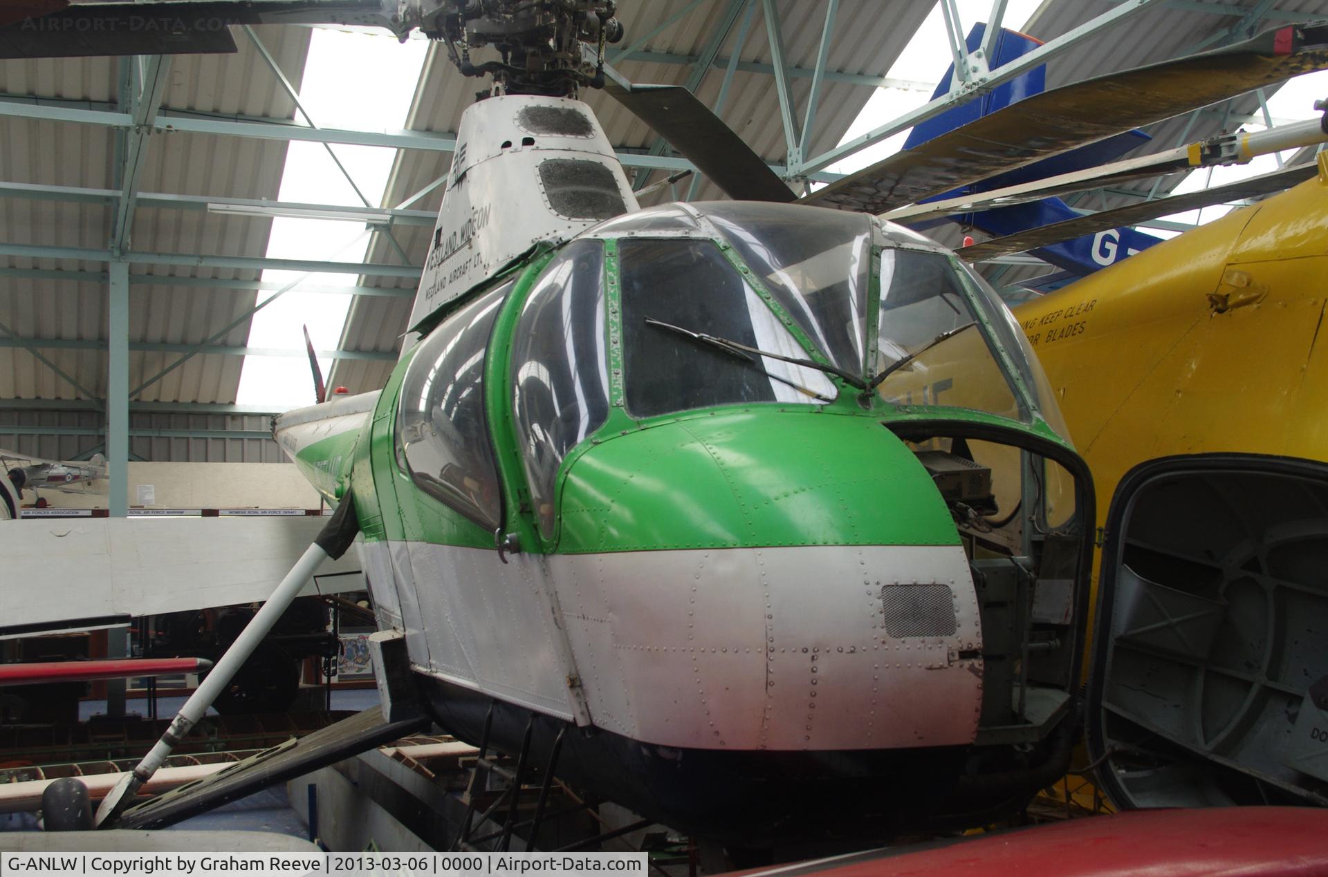 G-ANLW, 1954 Westland S.51 Widgeon Series 2 C/N WA/H/133, Preserved at the Norfolk and Suffolk Aviation Museum, Flixton.