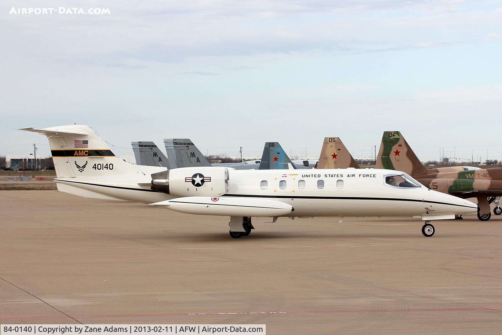 84-0140, 1984 Gates Learjet C-21A C/N 35A-588, USAF C-21A at Fort Worth Alliance Airport