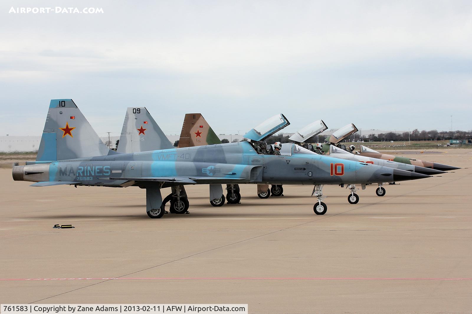 761583, Northrop F-5N Tiger II C/N L.1058, At Fort Worth Alliance Airport