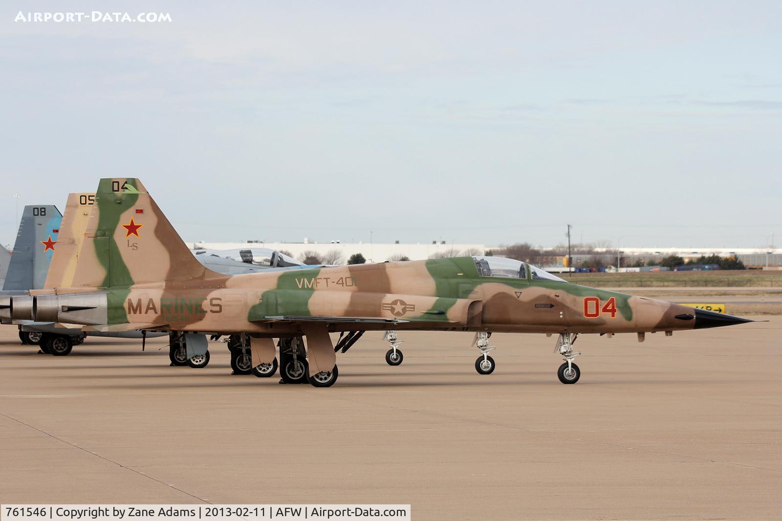 761546, Northrop F-5N Tiger II C/N L.1021, At Fort Worth Alliance Airport