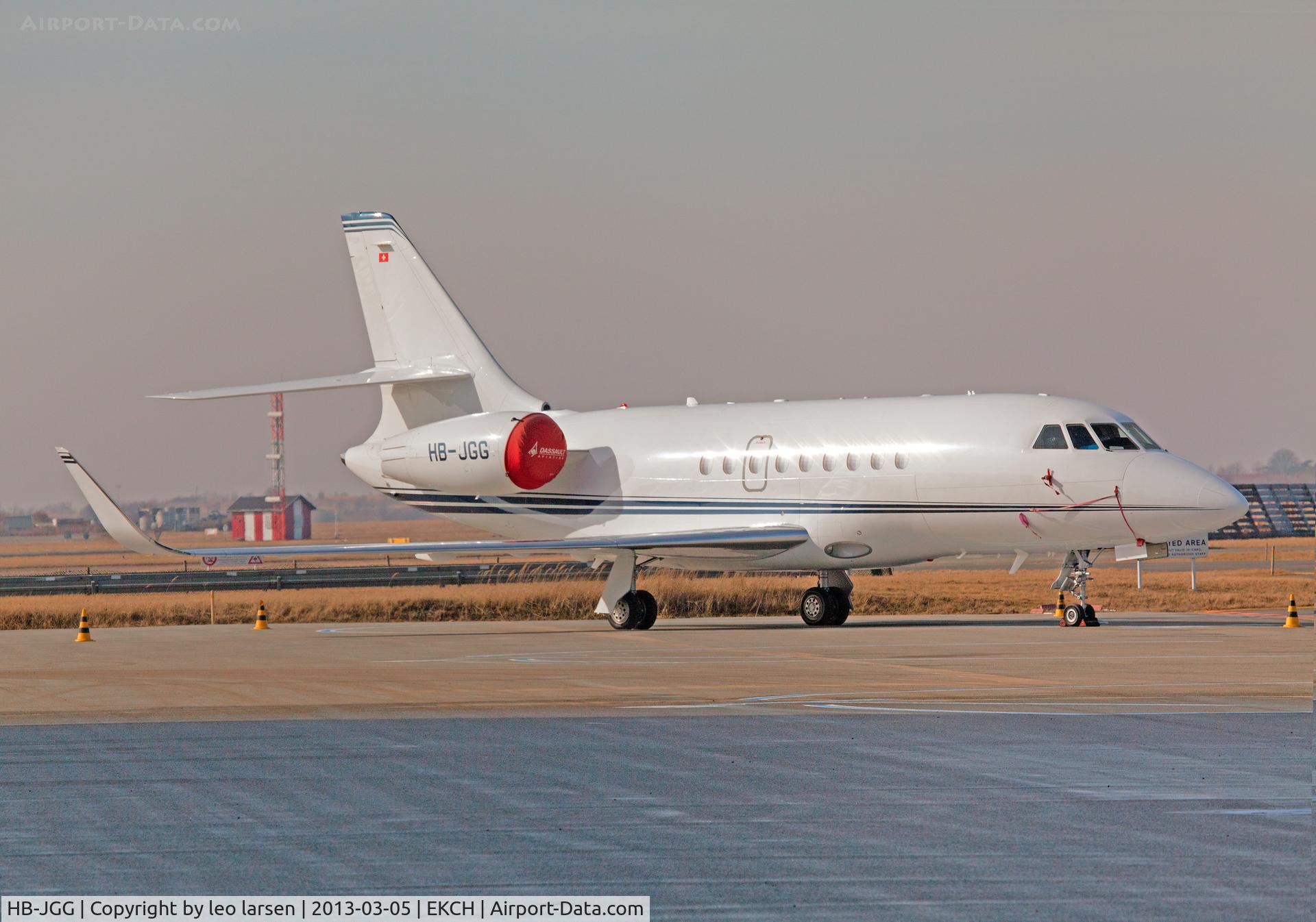 HB-JGG, 2009 Dassault Falcon 2000LX C/N 188, Copenhagen Kastrup 5.3.13