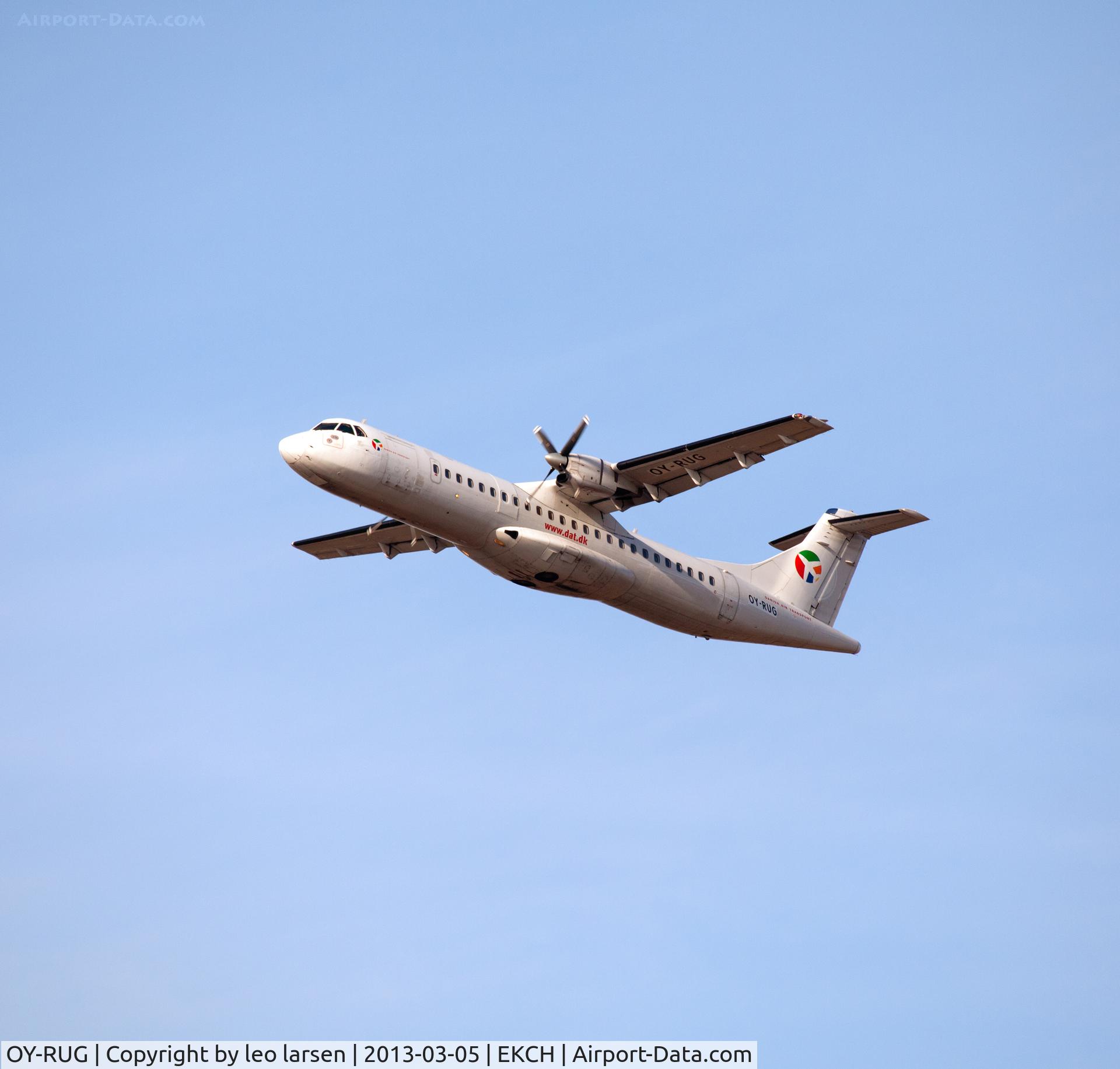 OY-RUG, 1998 ATR 72-202 C/N 509, Copenhagen Kastrup 5.3.13