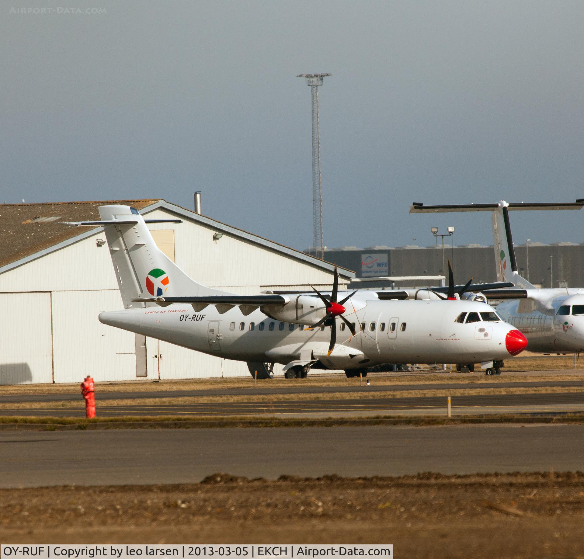OY-RUF, 1997 ATR 42-500 C/N 515, Copenhagen Kastrup 5.3.13