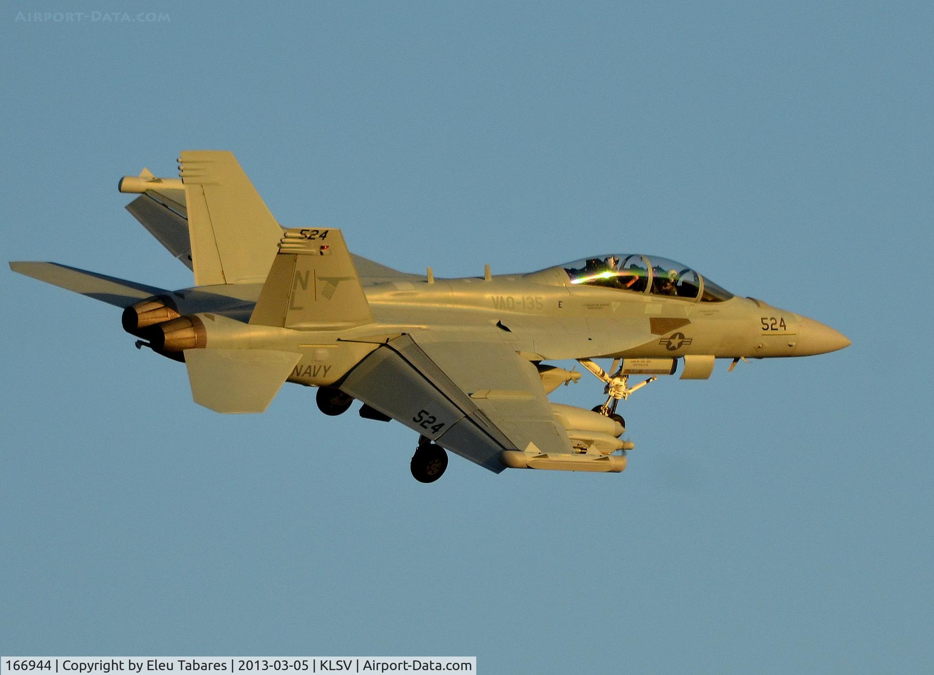 166944, Boeing EA-18G Growler C/N G-29, Taken during Red Flag Exercise at Nellis Air Force Base, Nevada.