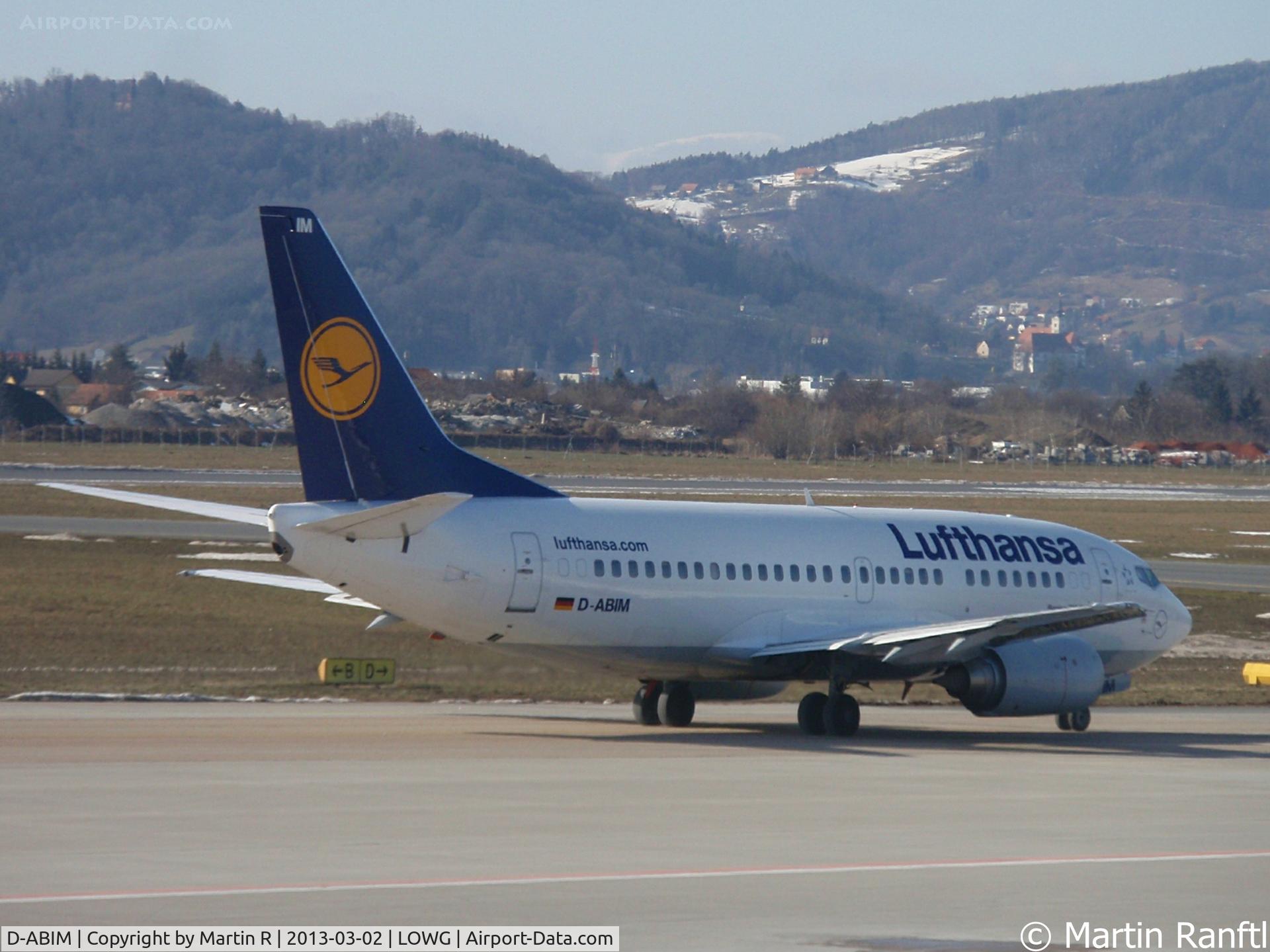 D-ABIM, 1991 Boeing 737-530 C/N 24937, Boeing 737-500 in Graz