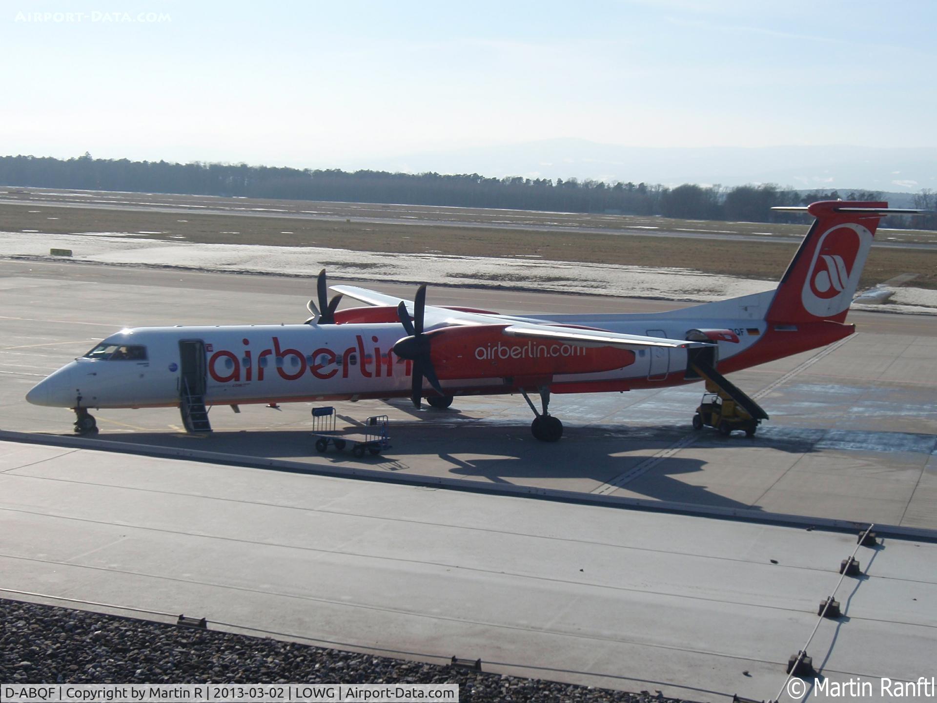 D-ABQF, 2009 De Havilland Canada DHC-8-402Q Dash 8 C/N 4245, Air Berlin DH4