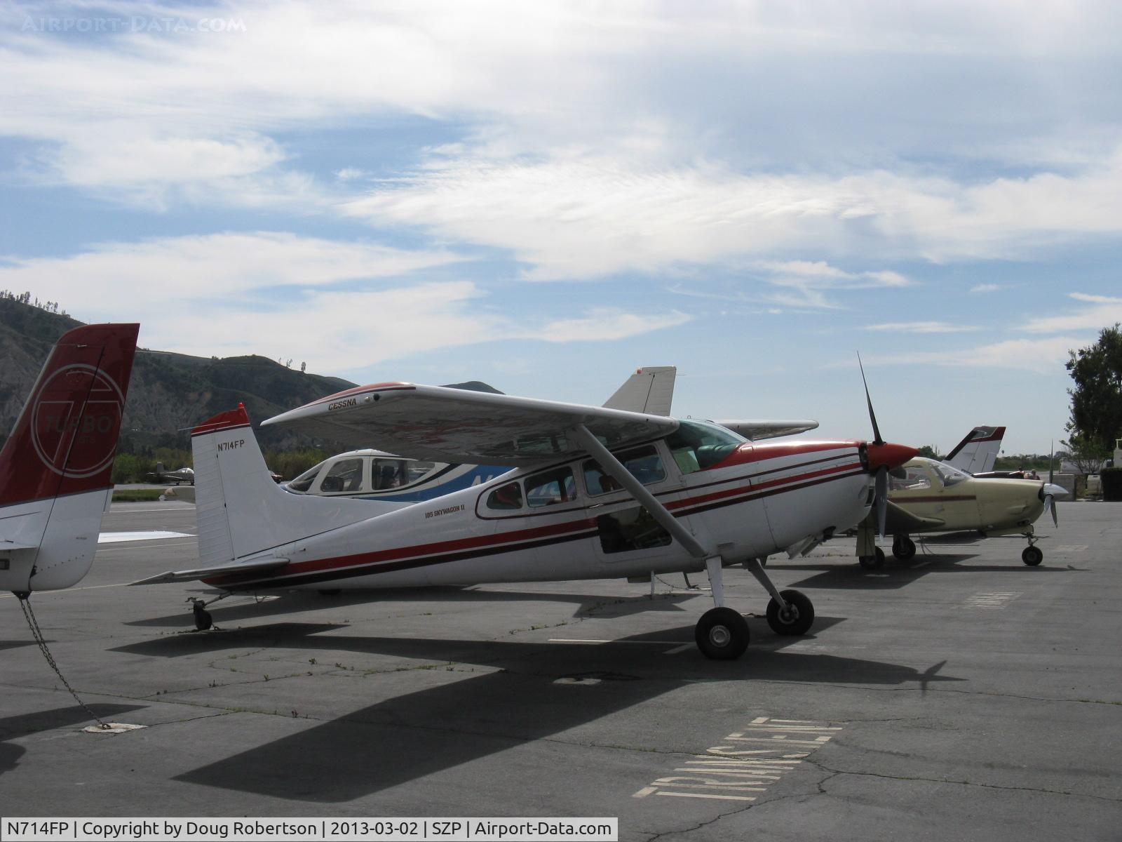 N714FP, 1982 Cessna A185F Skywagon 185 C/N 18504393, 1982 Cessna A185F SKYWAGON II, Continental IO-520-D 300 Hp, the A185F has float fittings factory installed, hence the window mod