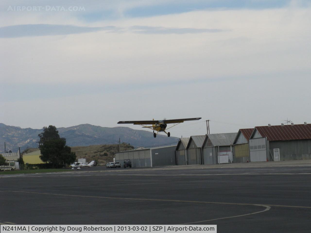 N241MA, 2011 Aviat A-1C-180 Husky C/N 3110, 2010 Aviat A-1C-180 HUSKY, Lycoming O-360-A1P 180 Hp, STOL takeoff Rwy 22