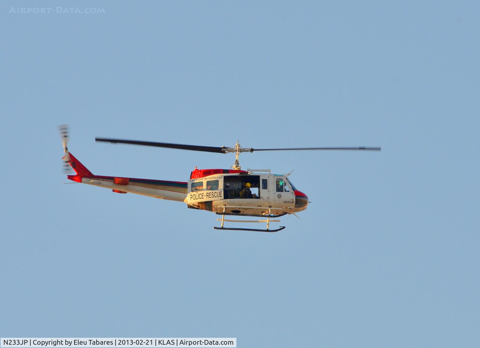 N233JP, Bell HH-1H C/N 17122, Taken over Las Vegas