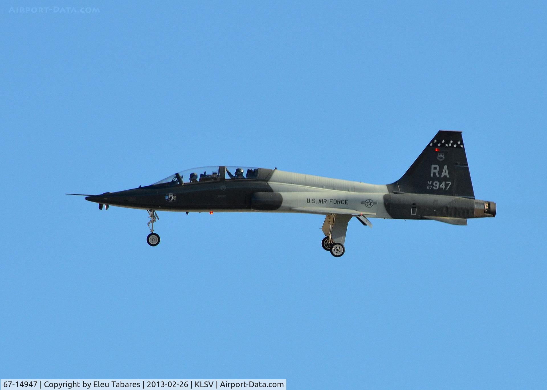 67-14947, 1967 Northrop T-38C Talon C/N T.6088, Taken during Red Flag Exercise at Nellis Air Force Base, Nevada.
