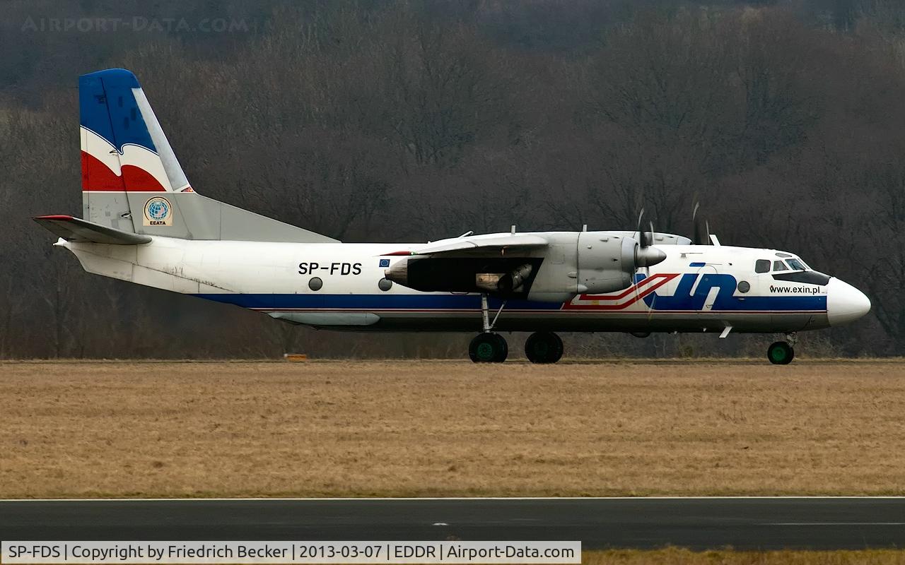 SP-FDS, 1982 Antonov An-26B C/N 12205, taxying to the active