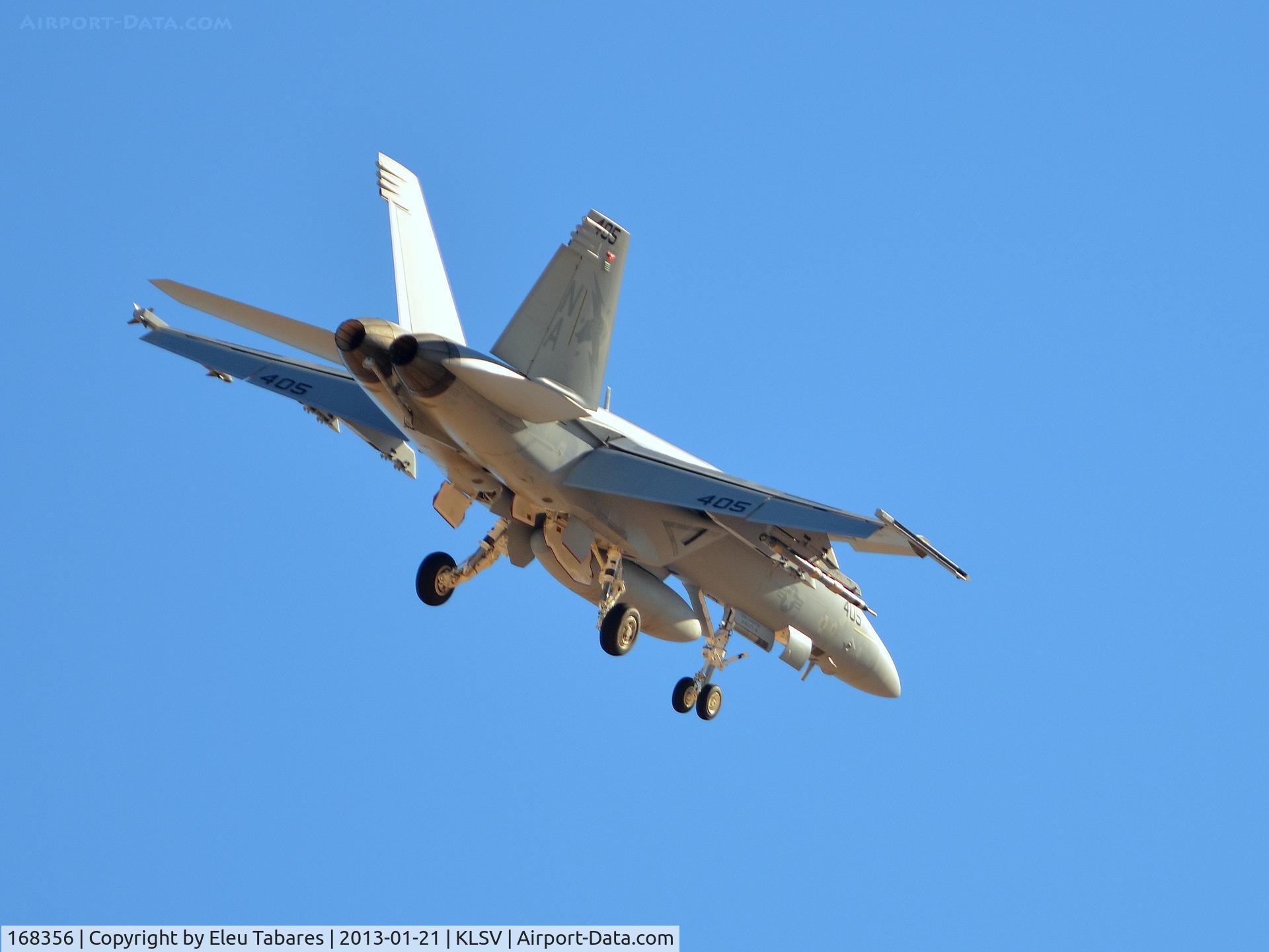 168356, Boeing F/A-18E Super Hornet C/N E-206, Taken during Red Flag Exercise at Nellis Air Force Base, Nevada.