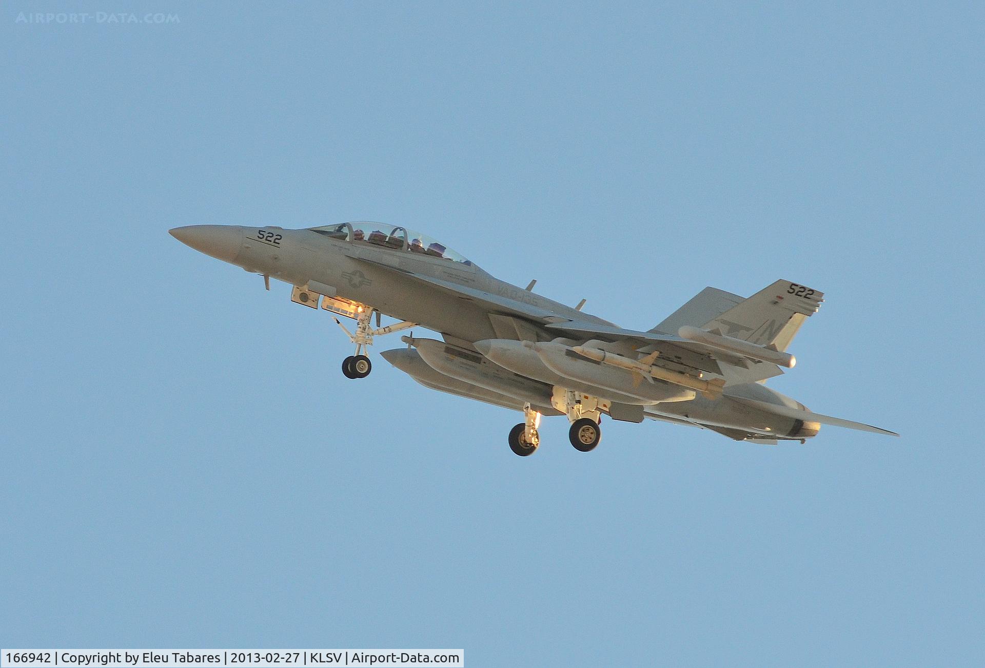 166942, Boeing EA-18G Growler C/N G-27, Taken during Red Flag Exercise at Nellis Air Force Base, Nevada.