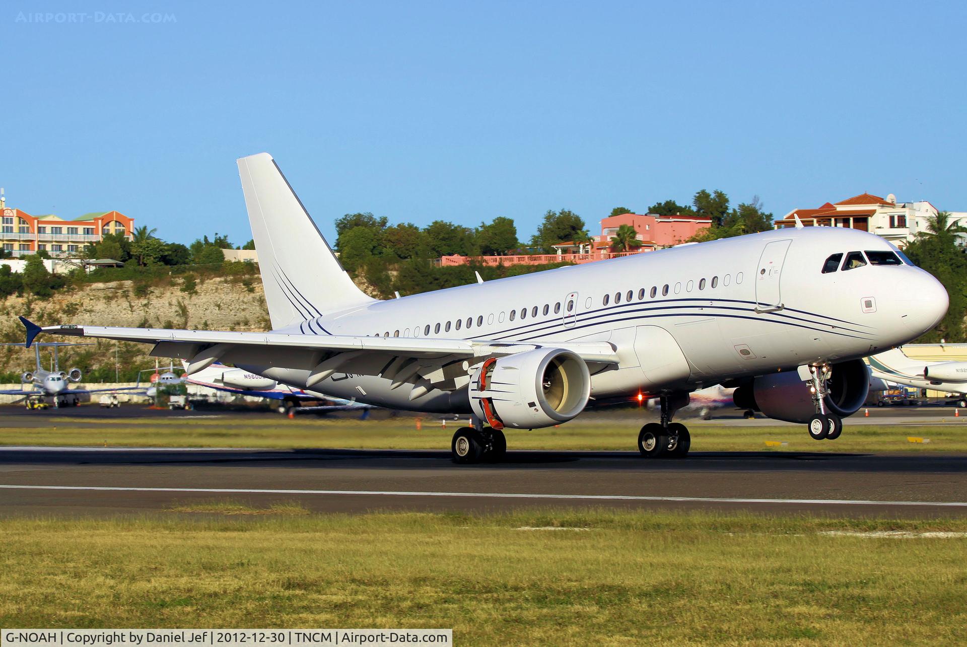 G-NOAH, 2009 Airbus A319-115CJ C/N 3826, G-NOAH