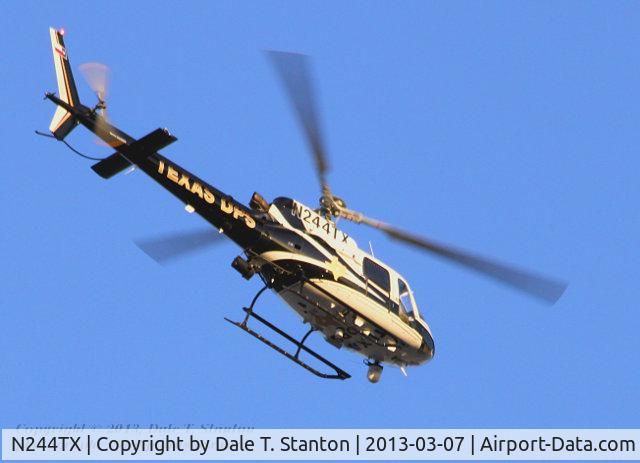 N244TX, 2008 Eurocopter AS-350B-2 Ecureuil Ecureuil C/N 4408, This Texas DPS helicopter was searching for someone that was up to no good on the South side of Amarillo.