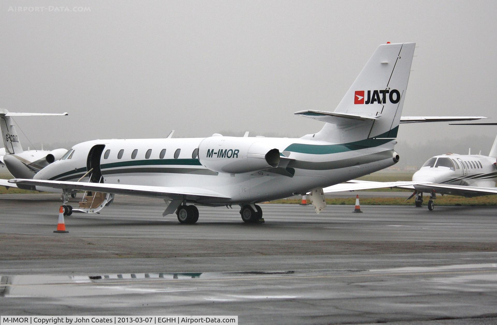 M-IMOR, 2015 Cessna 680 Citation Sovereign C/N 680-0346, Visiting CSE