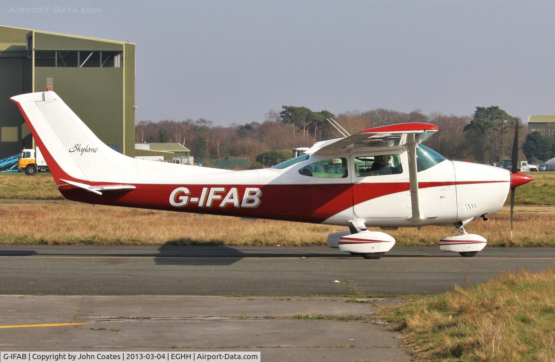 G-IFAB, 1979 Reims F182Q Skylane C/N 0127, Departing Airtime