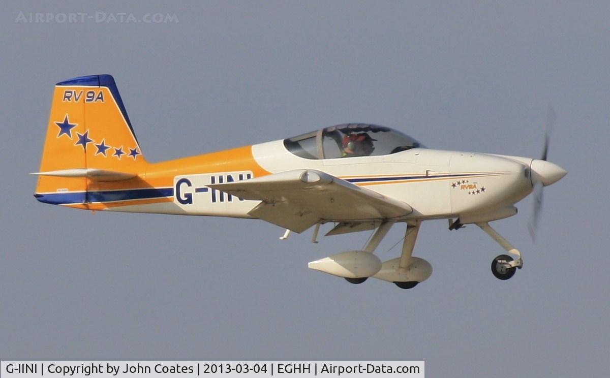 G-IINI, 2004 Vans RV-9A C/N PFA 320-13781, New resident with new scheme