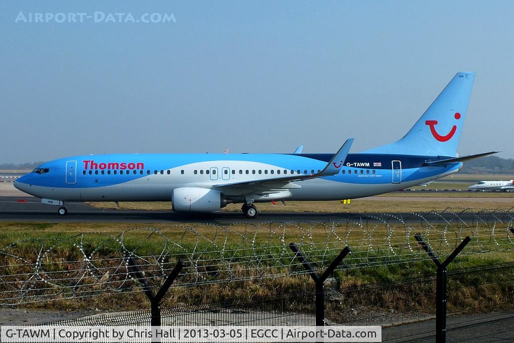 G-TAWM, 2013 Boeing 737-8K5 C/N 37249, Thomson