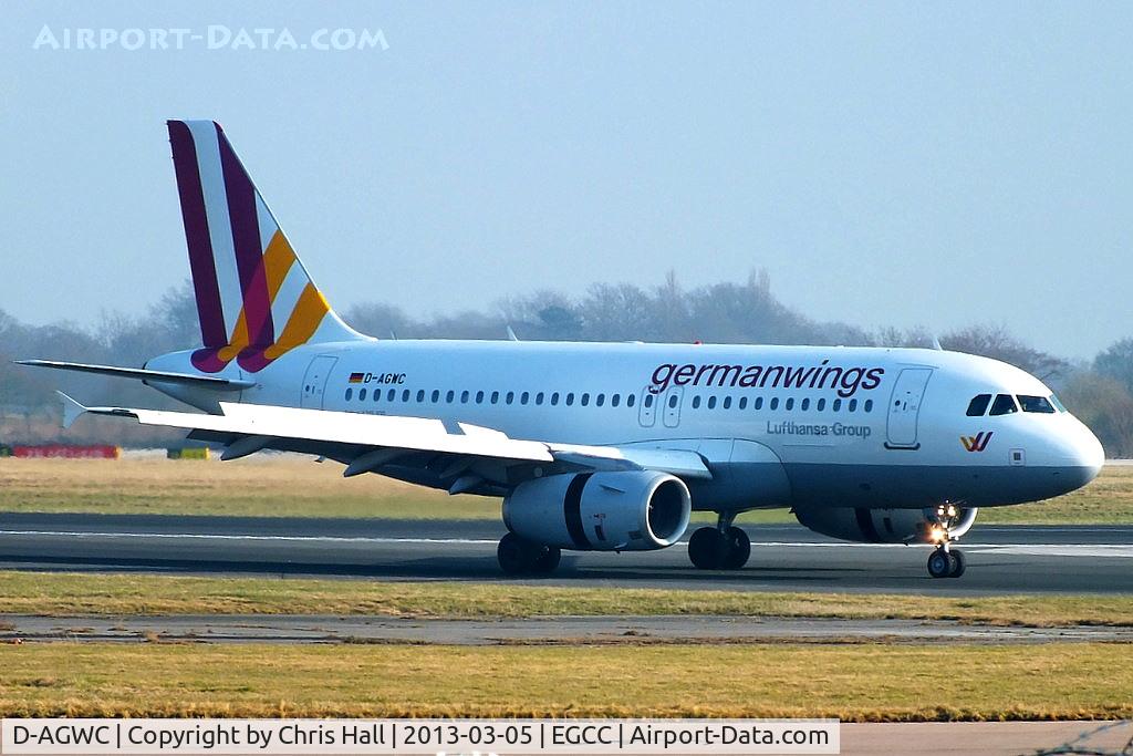 D-AGWC, 2006 Airbus A319-132 C/N 2976, Germanwings new colour scheme