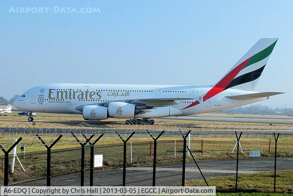 A6-EDQ, 2011 Airbus A380-861 C/N 080, Emirates