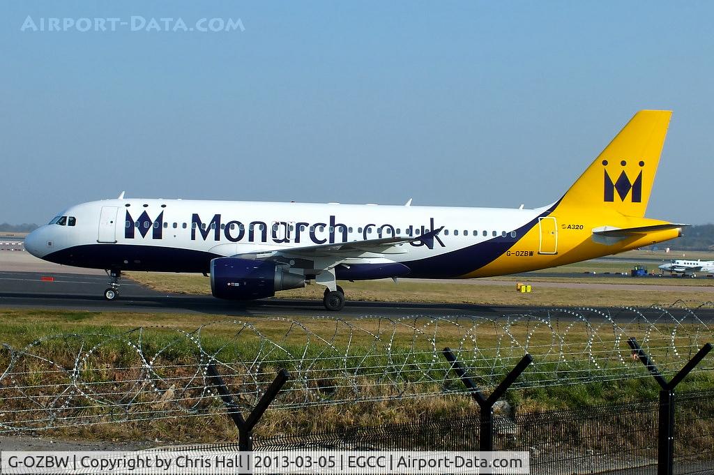 G-OZBW, 2001 Airbus A320-214 C/N 1571, Monarch
