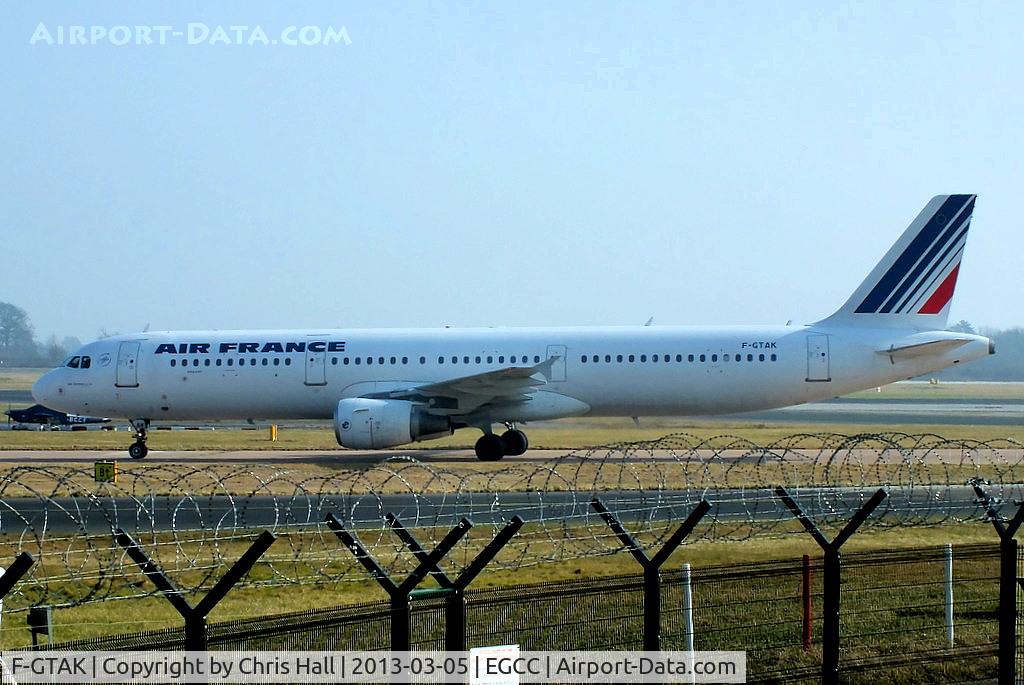 F-GTAK, 2001 Airbus A321-211 C/N 1658, Air France