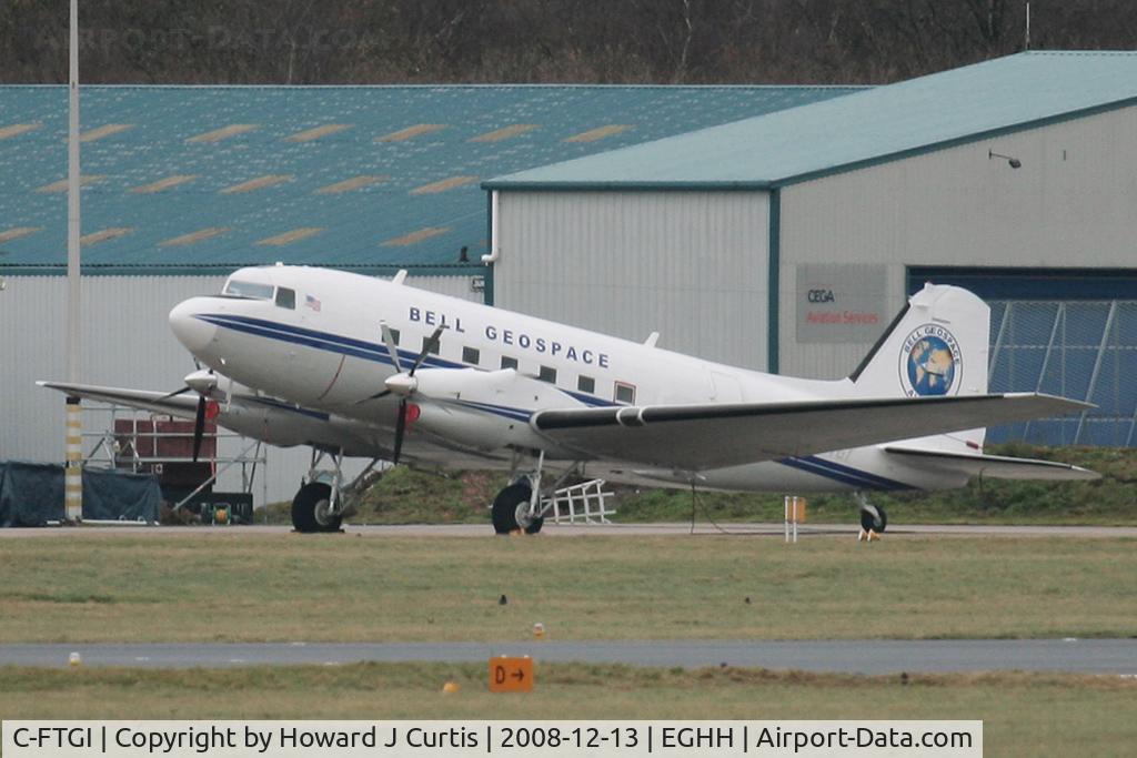 C-FTGI, 1944 Basler BT-67 C/N 26268, Operated by Bell Geospace.