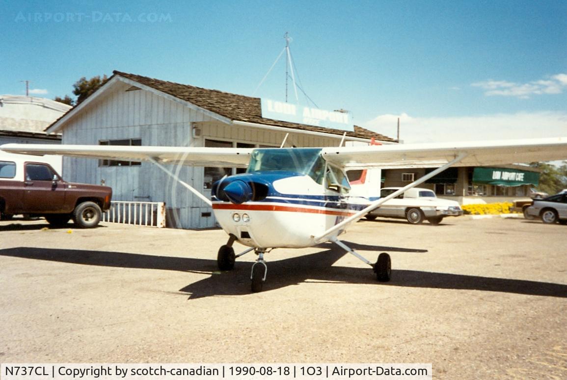 N737CL, 1977 Cessna 172N C/N 17269313, 1977 Cessna 172N, N737CL, at Lodi Airport, Lodi, CA