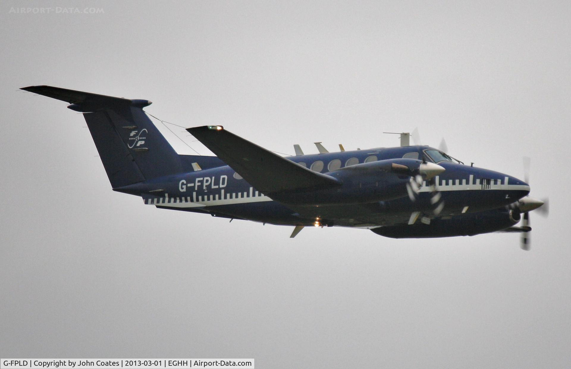 G-FPLD, 1992 Beech B200 Super King Air King Air C/N BB-1433, Calibrator making low runs