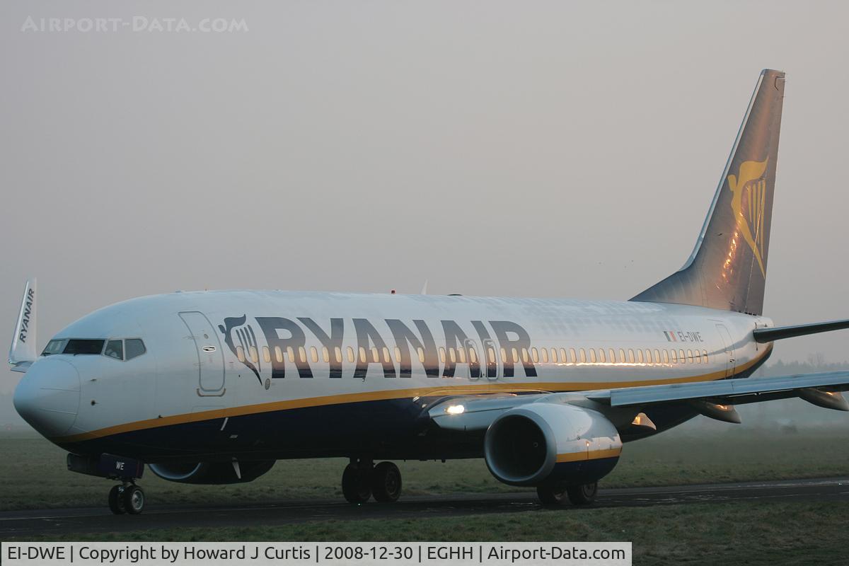 EI-DWE, 2007 Boeing 737-8AS C/N 36074, Ryanair