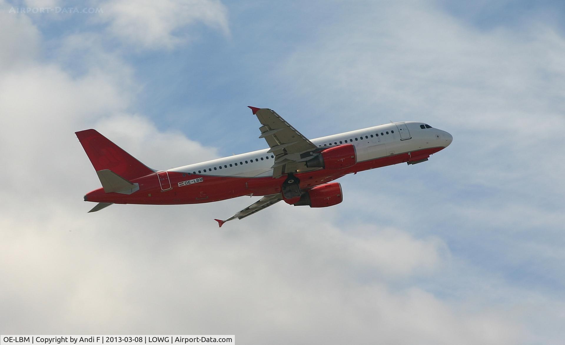 OE-LBM, 2001 Airbus A320-214 C/N 1504, Austrian Airlines A320