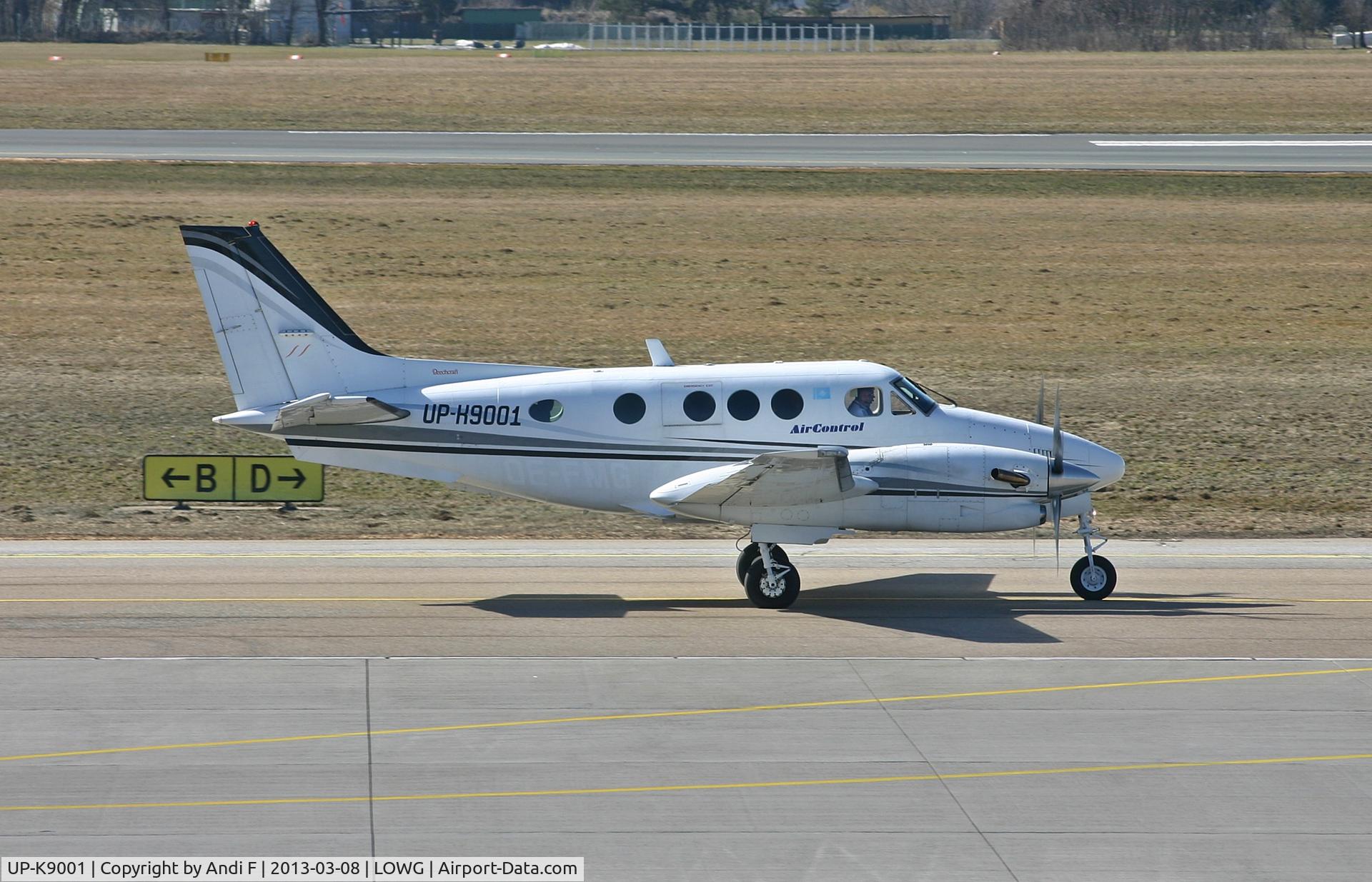 UP-K9001, 1990 Beech C90A King Air King Air C/N LJ-1236, Beech C90A King Air