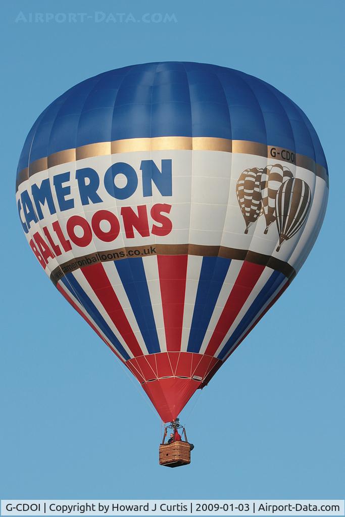 G-CDOI, 2005 Cameron Balloons Z-90 C/N 10765, Cameron Balloons. At the Icicle Balloon Meet, Savernake.