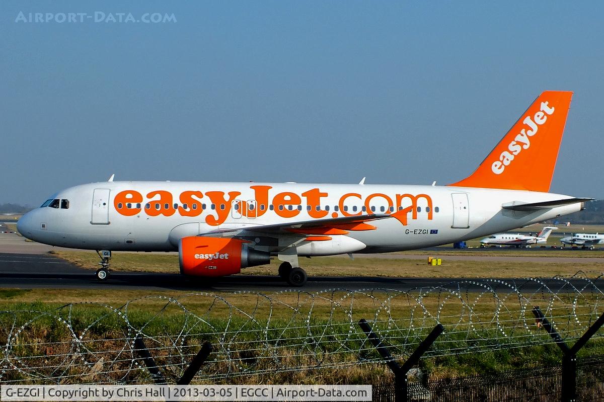 G-EZGI, 2011 Airbus A319-111 C/N 4693, easyJet