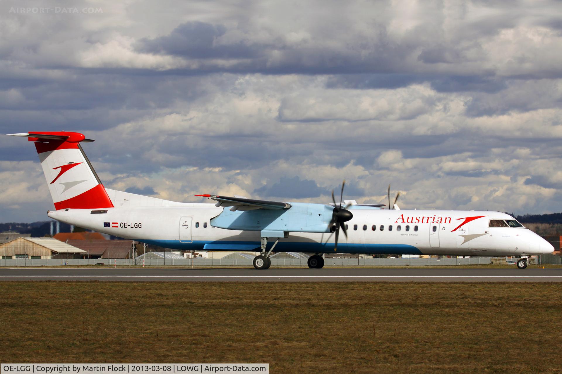 OE-LGG, 2002 De Havilland Canada DHC-8-402Q Dash 8 C/N 4074, .....