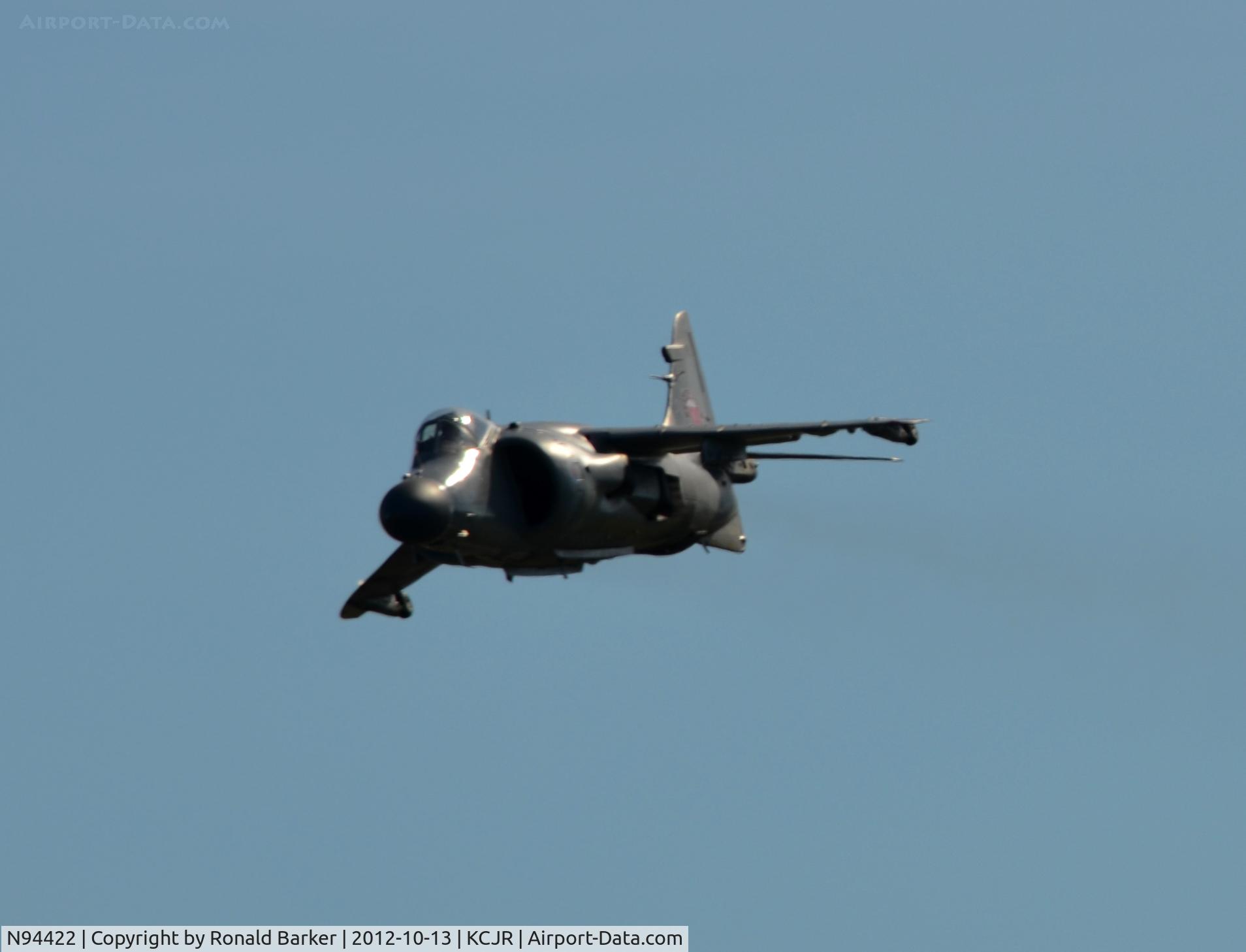 N94422, 1979 British Aerospace Sea Harrier F/A.2 C/N 41H-912002/DB2, Air show - Culpeper Air Fest 2012