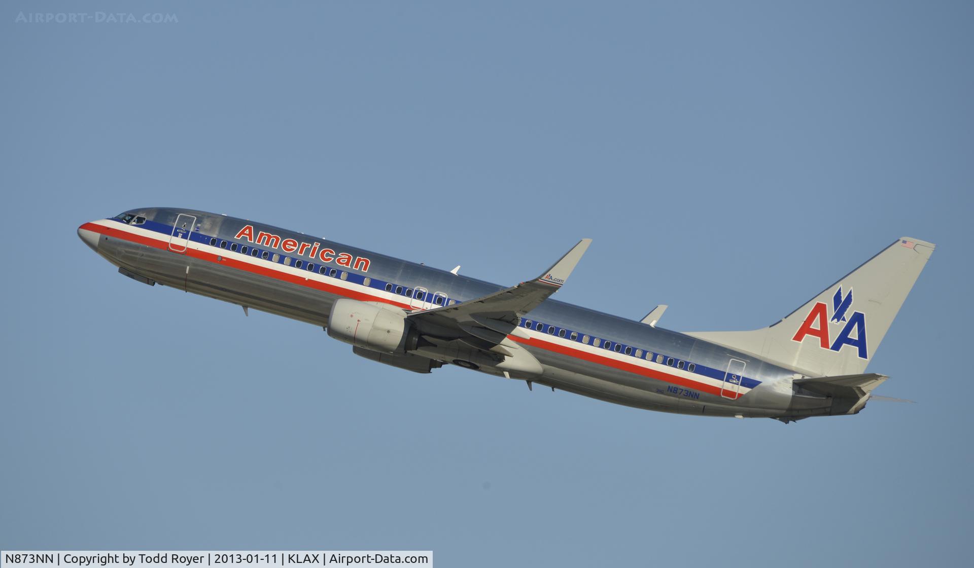N873NN, 2011 Boeing 737-823 C/N 40766, Departing LAX