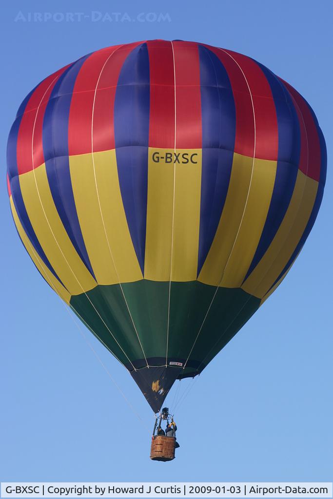 G-BXSC, 1997 Cameron Balloons C-80 C/N 4251, At the Icicle Balloon Meet, Savernake.