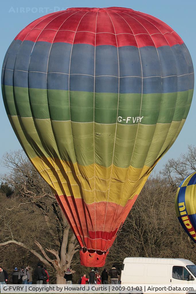 G-FVRY, 1986 Thunder & Colt 105A C/N 746, At the Icicle Balloon Meet, Savernake.