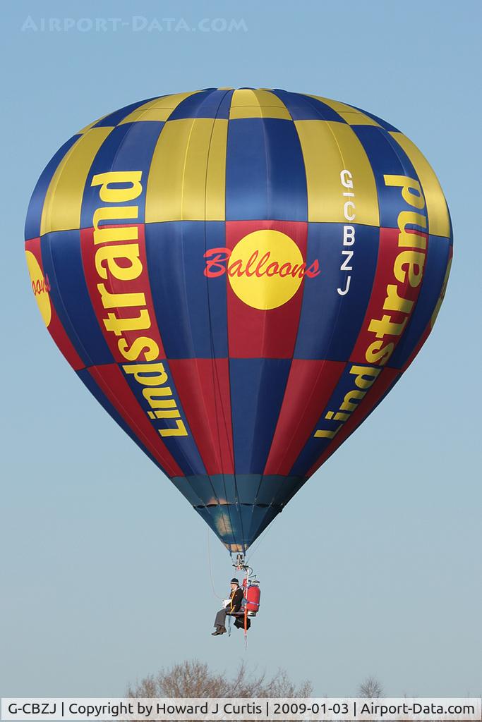 G-CBZJ, 2003 Lindstrand Balloons LBL 25A Cloudhopper C/N 892, Lindstrand Balloons. At the Icicle Balloon Meet, Savernake.