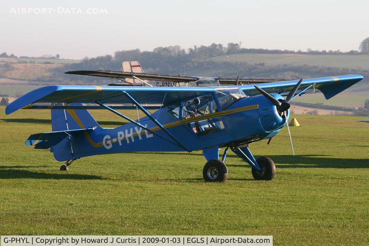 G-PHYL, 1999 Denney Kitfox Mk4 C/N PFA 172A-12189, Privately owned.
