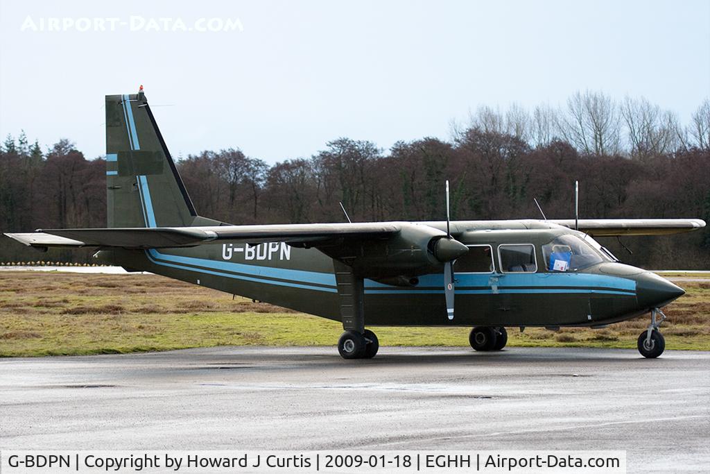 G-BDPN, 1976 Britten-Norman BN-2A-21 Islander C/N 498, Ex Belgian Army.