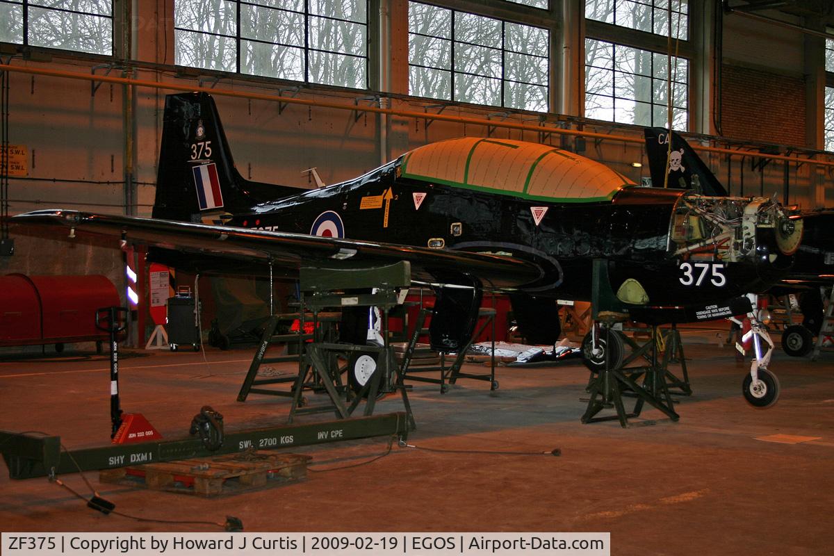 ZF375, Short S-312 Tucano T1 C/N S118/T89, In store here.