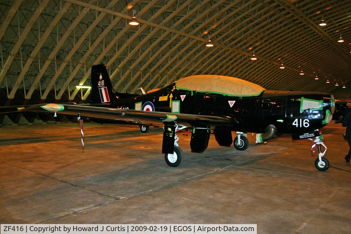ZF416, 1992 Short S-312 Tucano T1 C/N S135/T106, In store here.