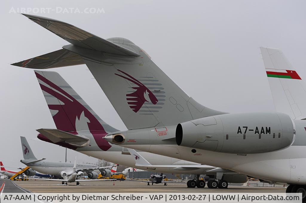 A7-AAM, 2003 Bombardier BD-700-1A10 Global Express C/N 9126, Qatar Globalexpress
