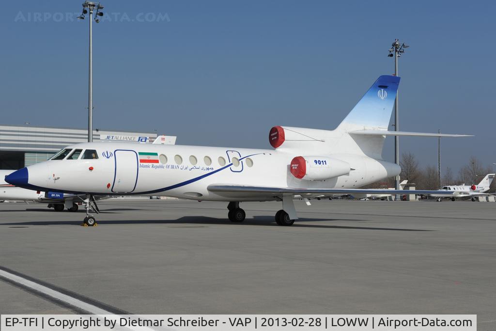 EP-TFI, 1983 Dassault Falcon 50 C/N 120, Falcon 50