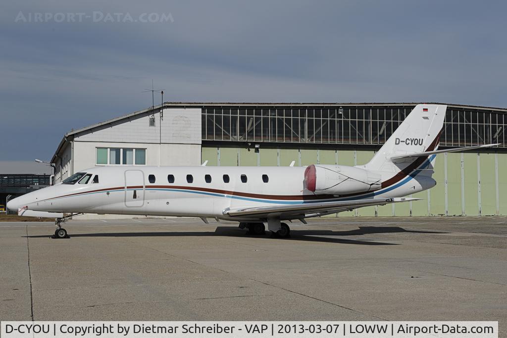 D-CYOU, 2007 Cessna 680 Citation Sovereign C/N 680-0156, Cessna 680