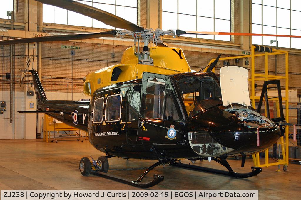 ZJ238, 1997 Bell 412EP Griffin HT1 C/N 36162, 60(R) Squadron/DHFS.