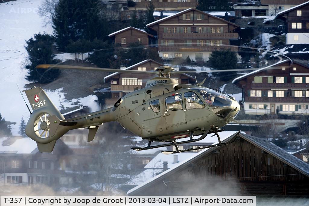 T-357, Eurocopter EC-635P-2 C/N 0679, surprise visit of a military helicopter to this former air base.